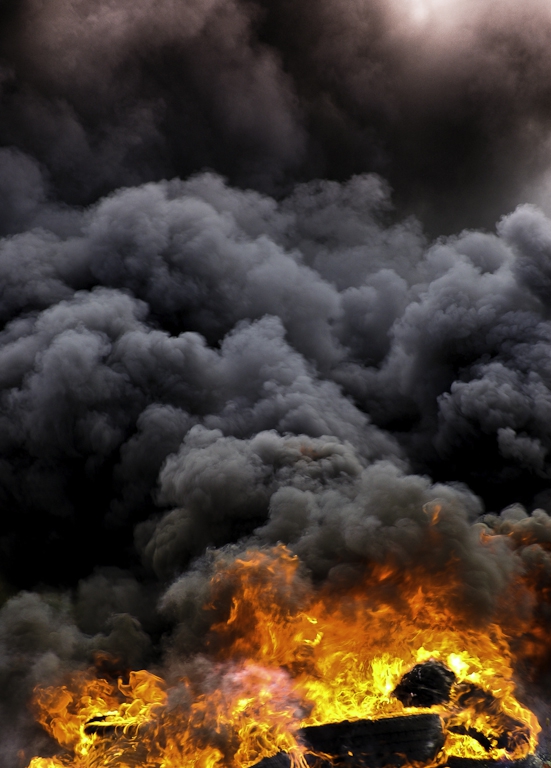 flamme en coléres